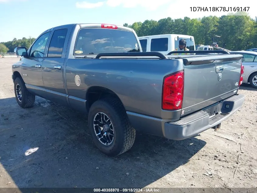 1D7HA18K78J169147 2008 Dodge Ram 1500 St/Sxt