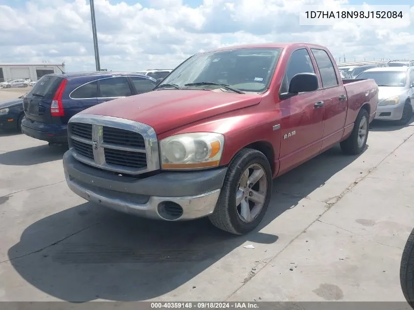 1D7HA18N98J152084 2008 Dodge Ram 1500 Slt