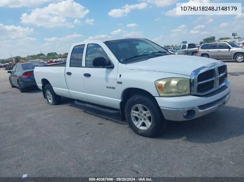 2008 Dodge Ram 1500 Slt VIN: 1D7HU18248J148179 Lot: 40367696