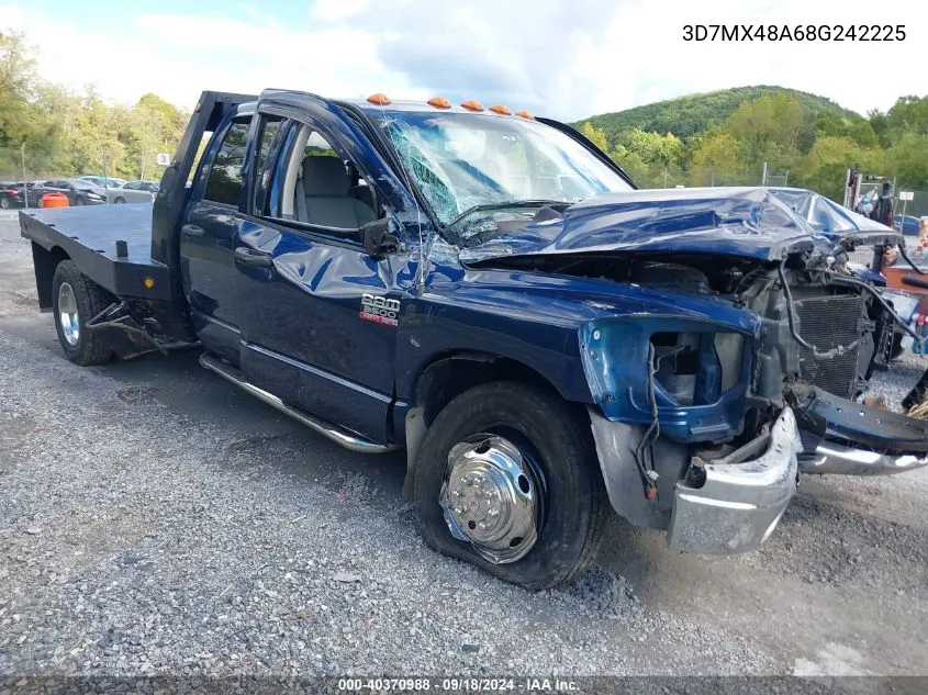 2008 Dodge Ram 3500 Slt VIN: 3D7MX48A68G242225 Lot: 40370988