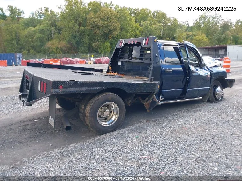 2008 Dodge Ram 3500 Slt VIN: 3D7MX48A68G242225 Lot: 40370988