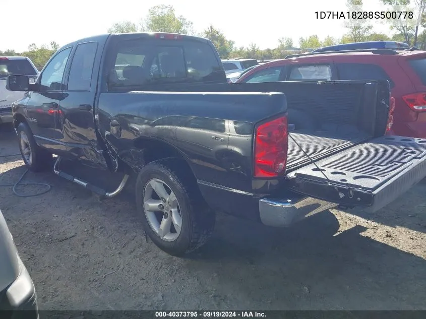 1D7HA18288S500778 2008 Dodge Ram 1500 Slt