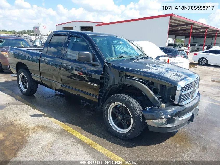 2008 Dodge Ram 1500 Slt VIN: 1D7HA18N78S588717 Lot: 40377931