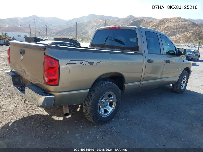 1D7HA18KX8J125210 2008 Dodge Ram 1500 St