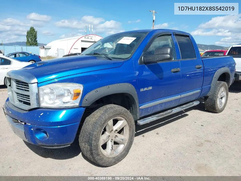 1D7HU182X8S542019 2008 Dodge Ram 1500 Laramie