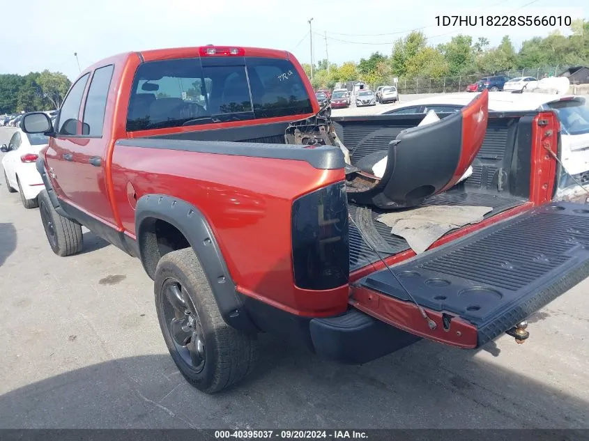 2008 Dodge Ram 1500 Slt VIN: 1D7HU18228S566010 Lot: 40395037