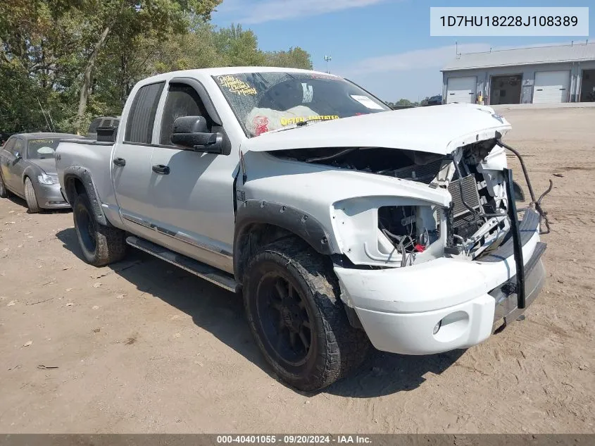 1D7HU18228J108389 2008 Dodge Ram 1500 Laramie