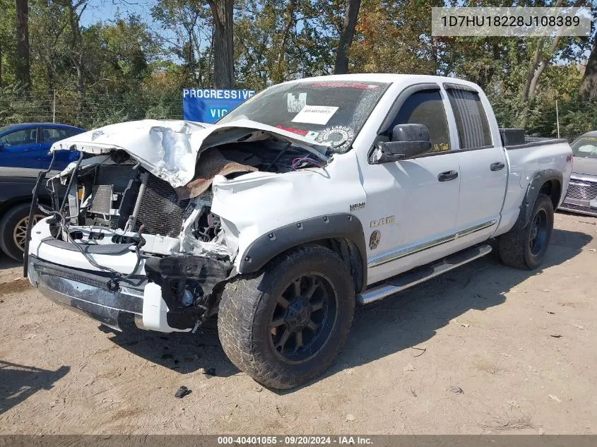 1D7HU18228J108389 2008 Dodge Ram 1500 Laramie