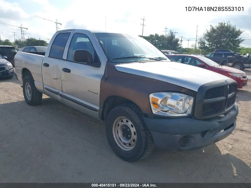 2008 Dodge Ram 1500 St/Slt VIN: 1D7HA18N28S553101 Lot: 40415151