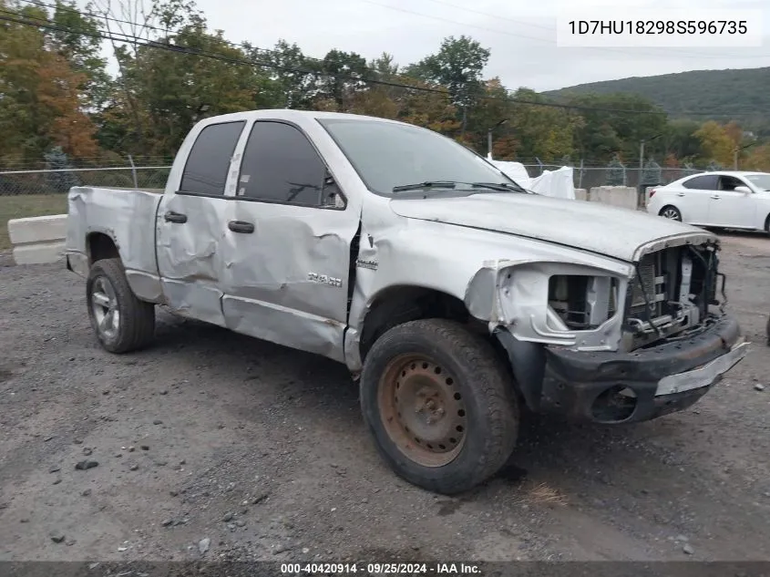 2008 Dodge Ram 1500 Slt VIN: 1D7HU18298S596735 Lot: 40420914