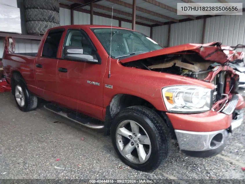 2008 Dodge Ram 1500 Slt VIN: 1D7HU18238S506656 Lot: 40444915