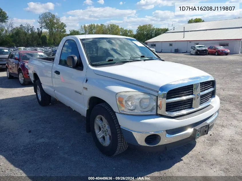 1D7HA16208J119807 2008 Dodge Ram 1500 Slt