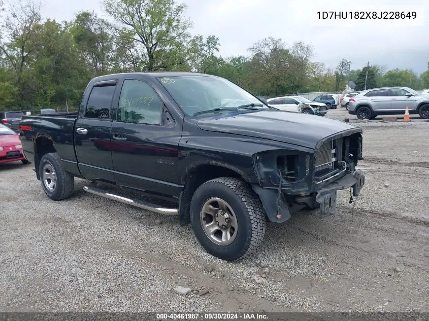 2008 Dodge Ram 1500 St/Sxt VIN: 1D7HU182X8J228649 Lot: 40461987