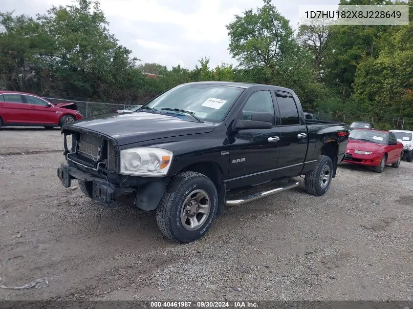 2008 Dodge Ram 1500 St/Sxt VIN: 1D7HU182X8J228649 Lot: 40461987