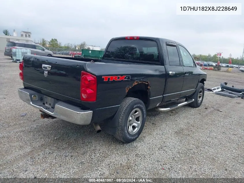 2008 Dodge Ram 1500 St/Sxt VIN: 1D7HU182X8J228649 Lot: 40461987