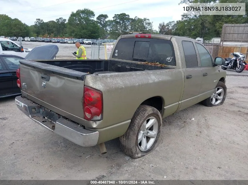 1D7HA18N98J183027 2008 Dodge Ram 1500 St/Slt