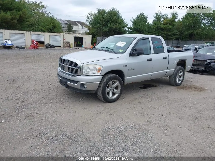 2008 Dodge Ram 1500 Slt VIN: 1D7HU18228S616047 Lot: 40495455