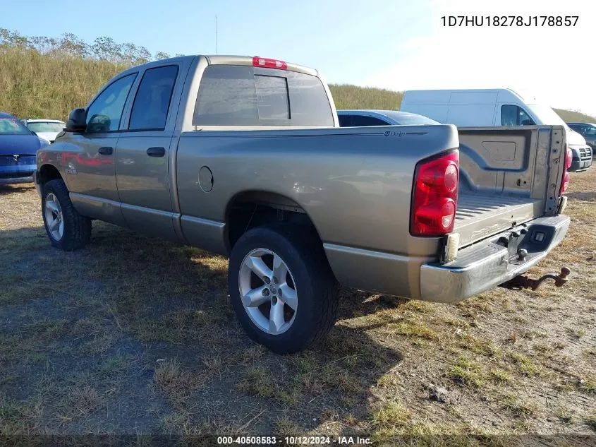 2008 Dodge Ram 1500 St/Slt VIN: 1D7HU18278J178857 Lot: 40508583