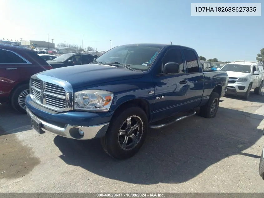 2008 Dodge Ram 1500 Slt VIN: 1D7HA18268S627335 Lot: 40520637