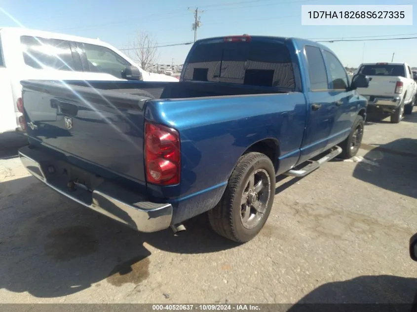 2008 Dodge Ram 1500 Slt VIN: 1D7HA18268S627335 Lot: 40520637