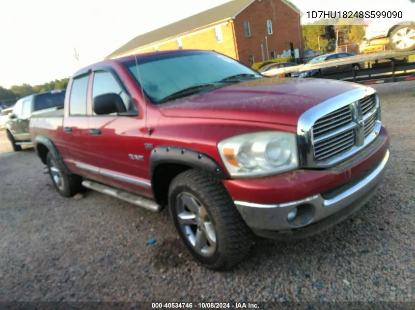 2008 Dodge Ram 1500 Slt VIN: 1D7HU18248S599090 Lot: 40534746