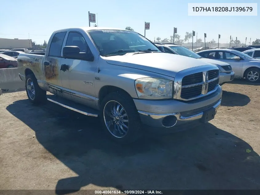 2008 Dodge Ram 1500 St/Sxt VIN: 1D7HA18208J139679 Lot: 40561634