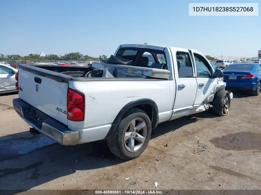 2008 Dodge Ram 1500 Slt VIN: 1D7HU18238S527068 Lot: 40590881