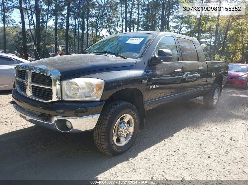 3D7KS19D98G155352 2008 Dodge Ram 1500