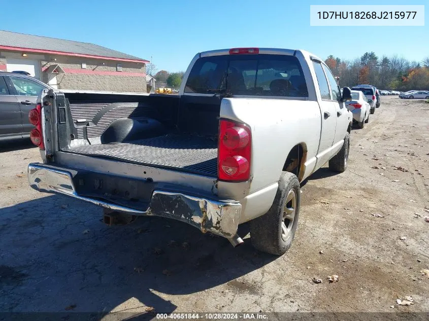 2008 Dodge Ram 1500 St/Sxt VIN: 1D7HU18268J215977 Lot: 40651844