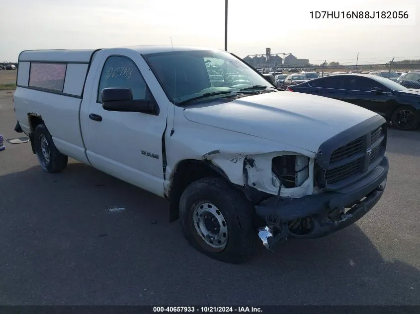 2008 Dodge Ram 1500 St/Sxt VIN: 1D7HU16N88J182056 Lot: 40657933