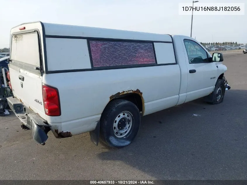 2008 Dodge Ram 1500 St/Sxt VIN: 1D7HU16N88J182056 Lot: 40657933