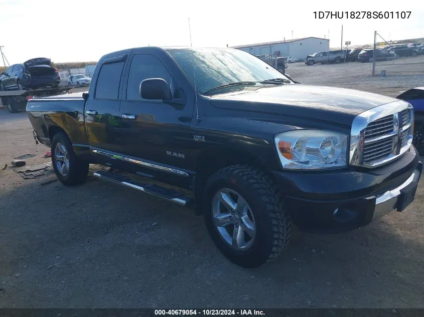 2008 Dodge Ram 1500 Laramie VIN: 1D7HU18278S601107 Lot: 40679054