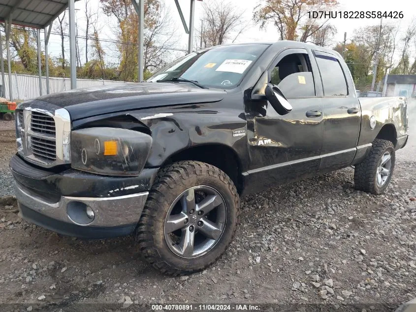 2008 Dodge Ram 1500 Slt VIN: 1D7HU18228S584426 Lot: 40780891