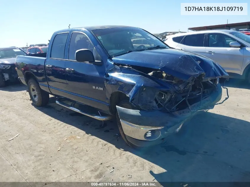 2008 Dodge Ram 1500 St VIN: 1D7HA18K18J109719 Lot: 40797634