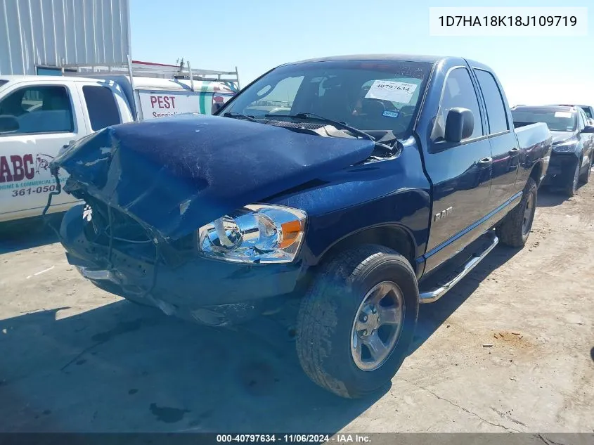 2008 Dodge Ram 1500 St VIN: 1D7HA18K18J109719 Lot: 40797634