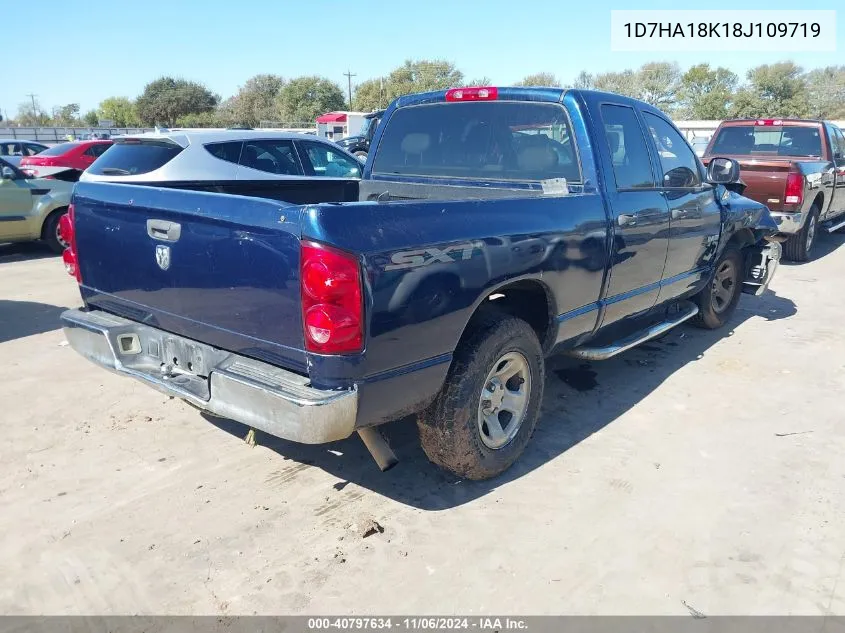 2008 Dodge Ram 1500 St VIN: 1D7HA18K18J109719 Lot: 40797634