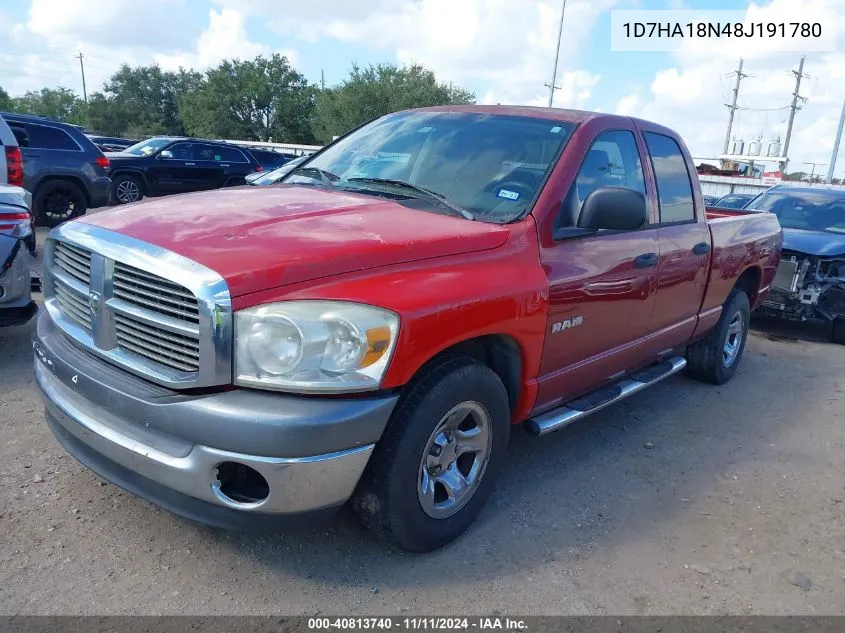 1D7HA18N48J191780 2008 Dodge Ram 1500 St