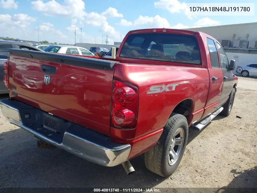 1D7HA18N48J191780 2008 Dodge Ram 1500 St