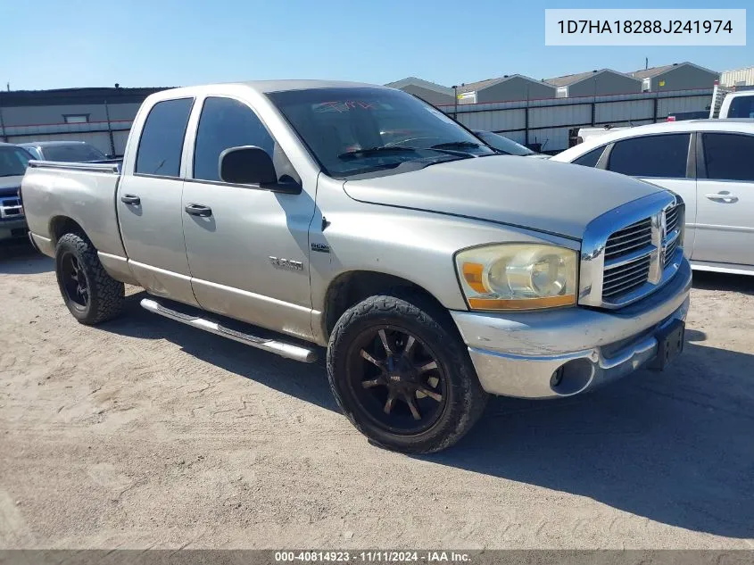 2008 Dodge Ram 1500 Slt VIN: 1D7HA18288J241974 Lot: 40814923