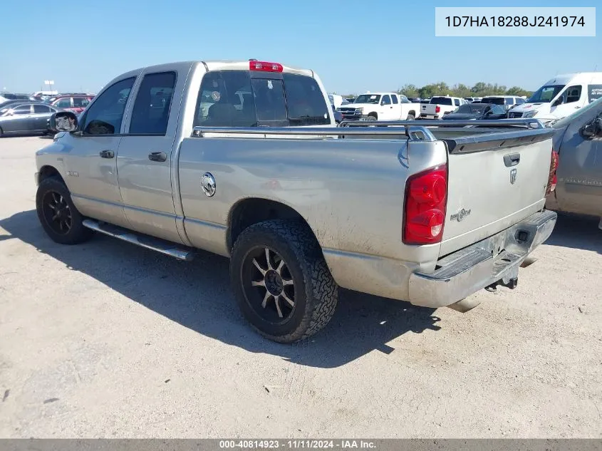 2008 Dodge Ram 1500 Slt VIN: 1D7HA18288J241974 Lot: 40814923