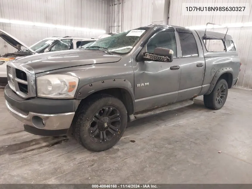 2008 Dodge Ram 1500 Slt VIN: 1D7HU18N98S630327 Lot: 40846168