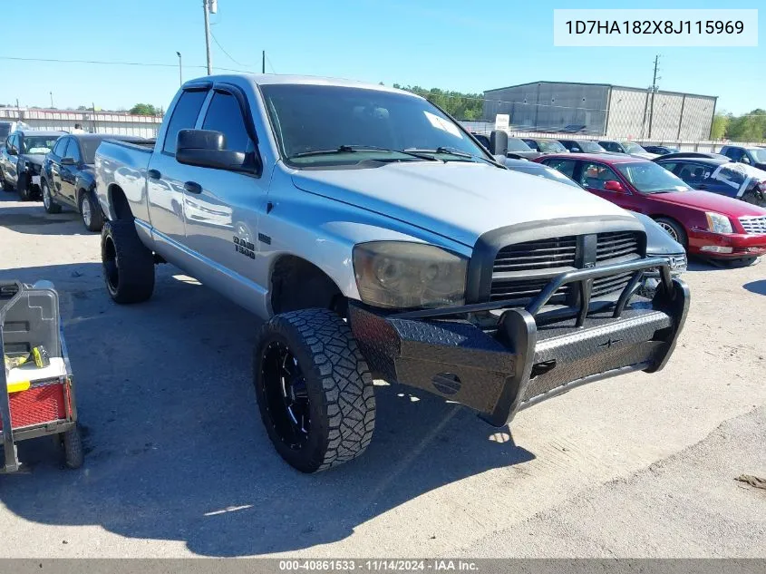 1D7HA182X8J115969 2008 Dodge Ram 1500 Slt