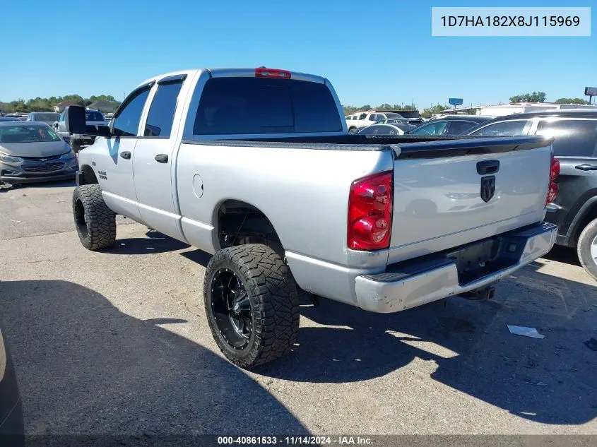 1D7HA182X8J115969 2008 Dodge Ram 1500 Slt