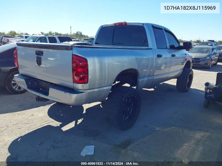 1D7HA182X8J115969 2008 Dodge Ram 1500 Slt