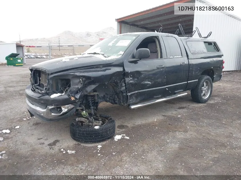 1D7HU18218S600163 2008 Dodge Ram 1500 Slt