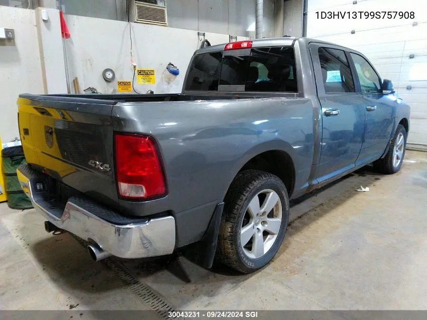 2009 Dodge Ram 1500 VIN: 1D3HV13T99S757908 Lot: 30043231