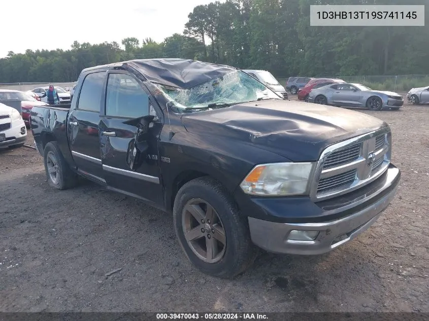 2009 Dodge Ram 1500 Slt/Sport/Trx VIN: 1D3HB13T19S741145 Lot: 39470043