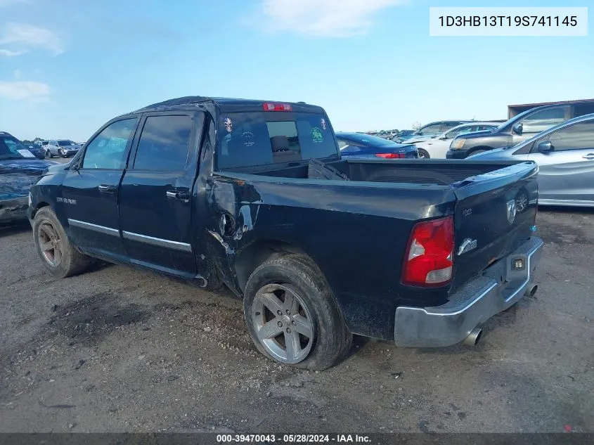 1D3HB13T19S741145 2009 Dodge Ram 1500 Slt/Sport/Trx