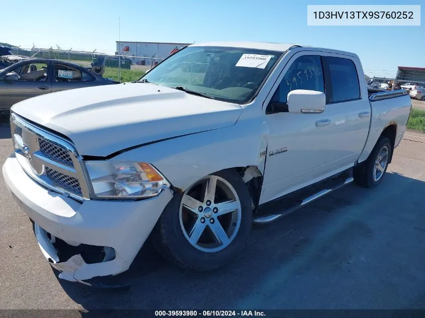 1D3HV13TX9S760252 2009 Dodge Ram 1500 Slt/Sport/Trx