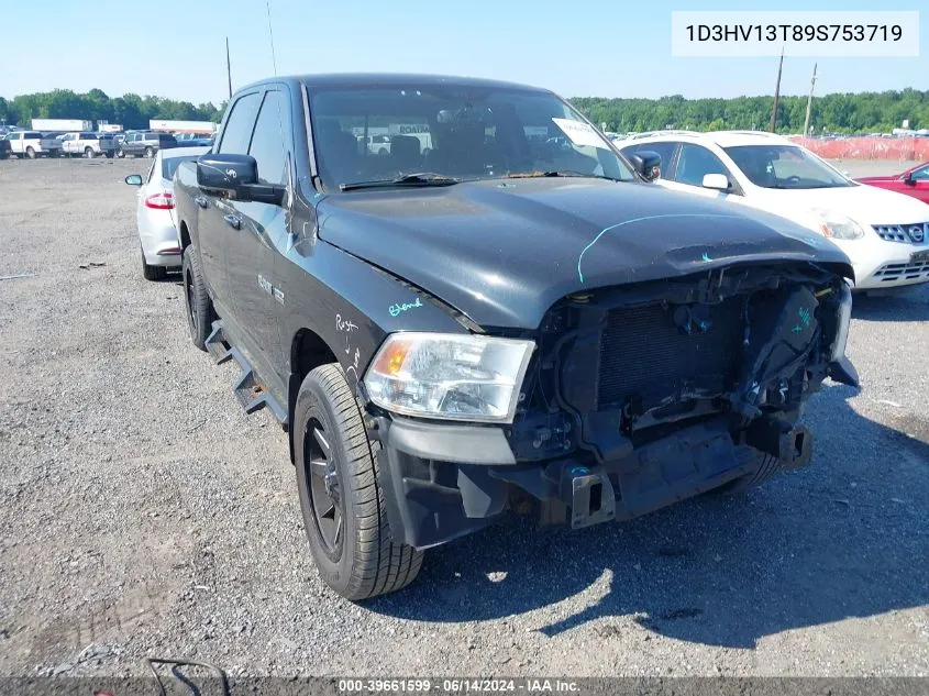 2009 Dodge Ram 1500 Slt/Sport/Trx VIN: 1D3HV13T89S753719 Lot: 39661599